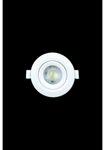 Helios Opto 5w Plastik Beyaz Kasa Yuvarlak Spot 3000k Günışığı Hs 1209 Gün Işığı