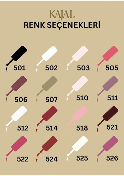 Oje - Nail Polish - No: 545 0