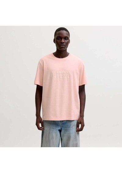 Jack & Jones Jack&jones Savona Branding Erkek Pembe Tişört