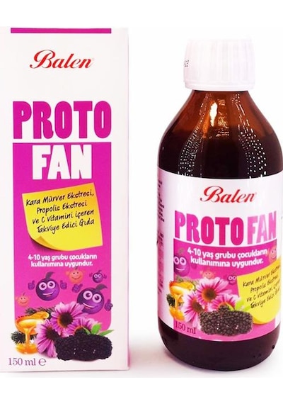 Balen Protofan Karamürver Propolis C Vitamini Şurup 150 ML