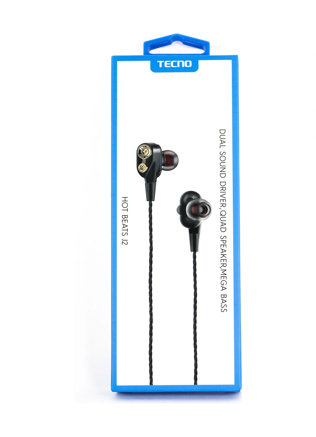 Tecno Hot Beats 3d Hifi 4 Hoparlörlü 3.5mm Jack Girişli Type-c Dönüştürücülü Mikrofonlu Kulaklık Siyah J2uc10 Telefon Kulaklıkları