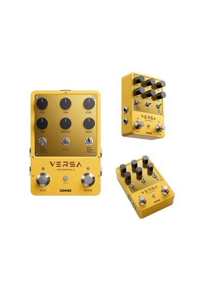 Donner Versa - Yellow Fall Iı 3x3 Reverb Ve Delay Pedalı