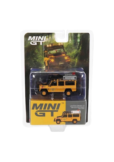 Mini Gt 1:64 Land Rover Defender 110 1989 Camel Trophy Amazon Team Turkey Mgt00856