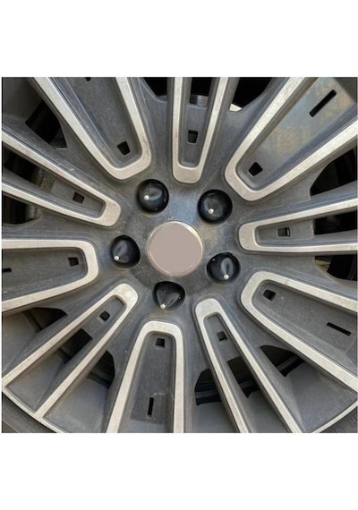 Carmind Mermi Sivri Bijon Kapağı Krom Renk 19mm