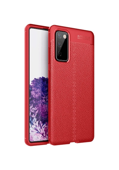 Samsung Galaxy Uyumlu - S20 Fe Kılıf Auto Focus Kapak - Kırmızı