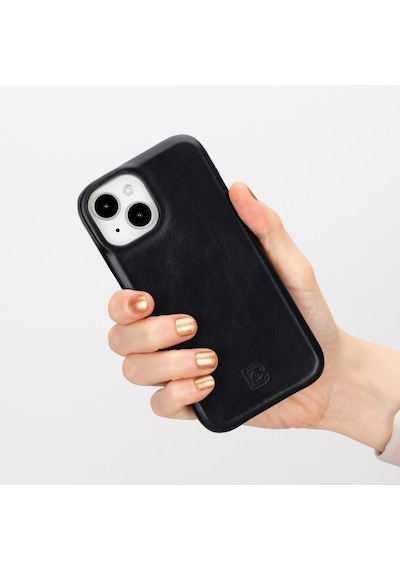 Bouletta Apple Uyumlu iPhone 15 Deri Arka Kapak F360 Rst1