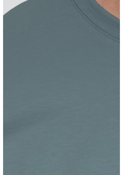Tudors Erkek Slim Fit Dar Kesim Pamuklu Yumuşak Doku Esnek Kumaş Basic Açık Petrol Bisiklet Yaka Tişört-52095 Tudors Erkek Slim Fit Dar Kesim Pamuklu Yumuşak Doku Esnek Kumaş Basic Açık Petrol Bisiklet Yaka Tişört-52095