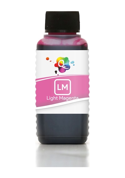 QC HP 363 C8775EE Kartuş Mürekkebi 100ml LM Light Magenta Açık Macenta Dye