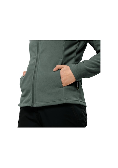 Jack Wolfskin Kadın Polar Ceket Taunus Fz Yeşil Tam Fermuar Yeşil Yeşil