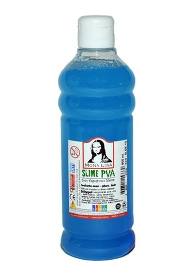 Mona Lisa Sıvı Yapıştırıcı Slime 500 Ml Fosforlu Mavi Sl05-13