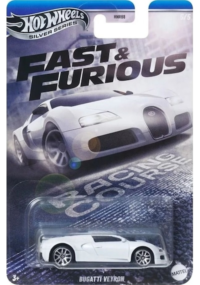 Hot Wheels Silver Series Fast & Furious Bugattı Veyron Hnr88 Jby43 Çok Renkli