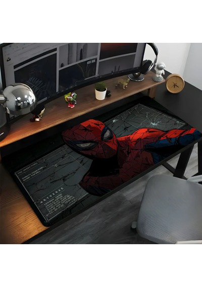 Orumcek Adam Baskılı 90x40 Kaymaz Taban Mousepad 90x40cm
