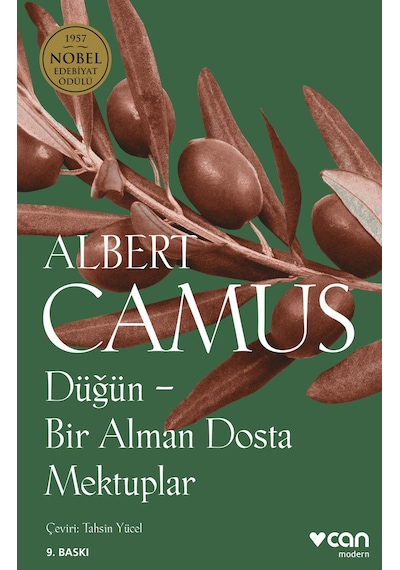 Düğün ve Bir Alman Dosta Mektuplar - Albert Camus - Can Yayınları