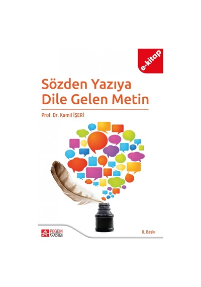 Sözden Yazıya Dile Gelen Metin E-kitap