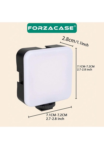 Cep Telefonu, Kameralar Ve Pc İçin Şarj Edilebilir Ürün Çekim Video Işığı Softbox - Fc1023