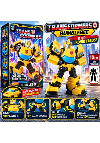 75323 Figür Transformers Mını Serıes Wave3 Bumblebee Trns