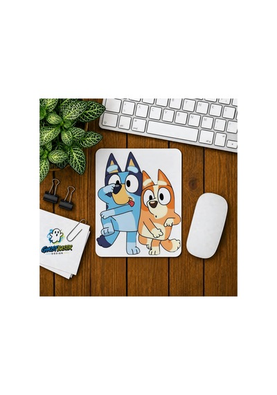 Bluey Baskılı Oyuncu Mousepad 032