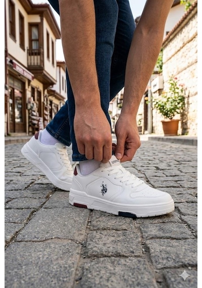 U.s. Polo Assn. Andy 6fx Rahat Hafif Sneaker Erkek Ayakkabı Beyaz
