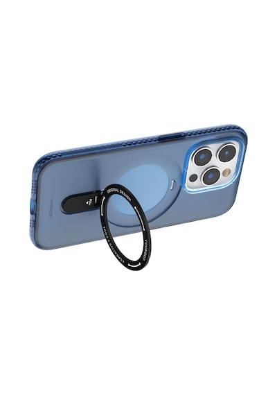 Apple Uyumlu iPhone 15 Pro Kılıf Magsafe Şarj Özellikli Youngkit Rock Serisi Kapak Mavi