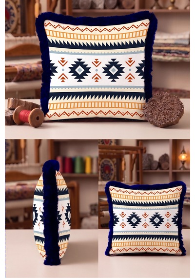 Boho Etnik Geometrik Desenli Saçaklı Yastık Kılıfı-aztek Ekru Mavi Lacivert Püsküllü Kırlent Kılıfı Serin Lagün Nova Boho Etnik Geometrik Desenli Saçaklı Yastık Kılıfı-aztek Ekru Mavi Lacivert Püsküllü Kırlent Kılıfı Serin Lagün Nova