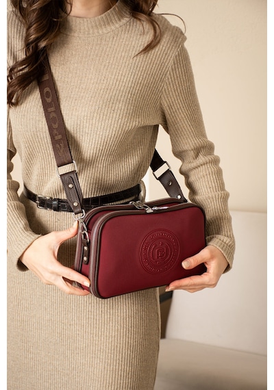 Just Polo Justpolo Kadın Omuz&postacı Çantası Ebat: Boy:16 En:26 Cm Bordo