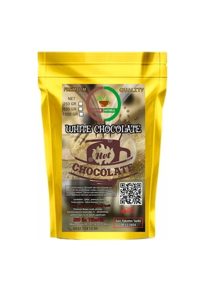 Beyaz sıcak Çikolata 1 kg