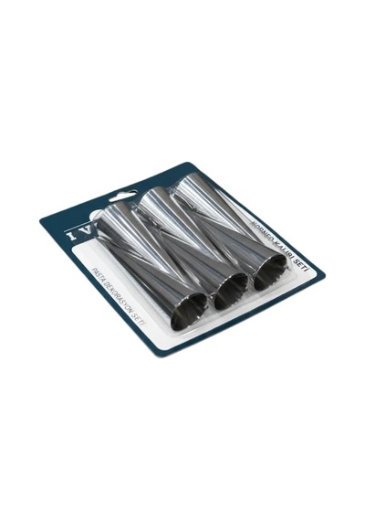 6'li Metal Korneo Kalıbı Seti Çok Renkli