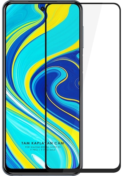 Xiaomi Redmi Note 9 Pro - 9 Pro Max - 9s 5d Mat Seramik Tam Kaplayan Ekran Koruyucu Cam
