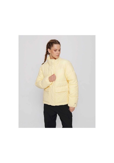 Champion Legacy Sarı Kadın Puffer Mont Sarı Sarı