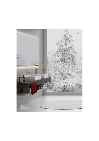 Cerastyle Hera 48 Cm Tezgah Üstü Çanak Lavabo Beyaz