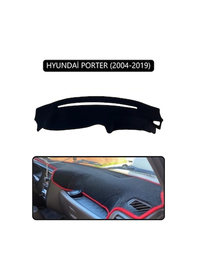 Hyundai Porter 2004-2019torpido Koruma Halısı Siyah Kenar
