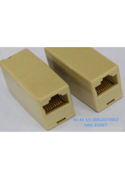 Rj-45 1/1 Ara Birleştirici