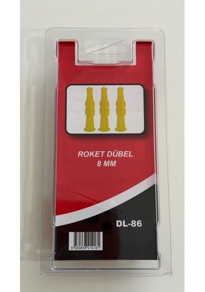 Roket Dübel 8 Mm Montaj Dübeli