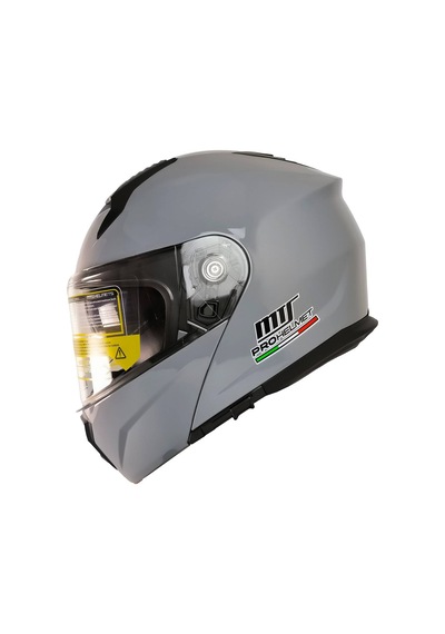 Motoanl Güneş Vizörlü Ece 22.06 Sertifikalı New Motor Kaskı V2 Gri