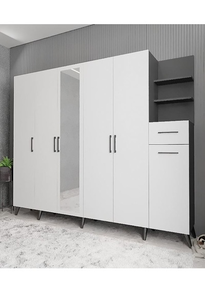 Açelya Portmanto Vestiyer Fb  M7-240 Cm
