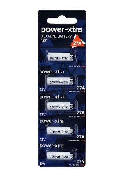 Power-xtra 27a Size 12v Alkaline Pil - 5li Blister