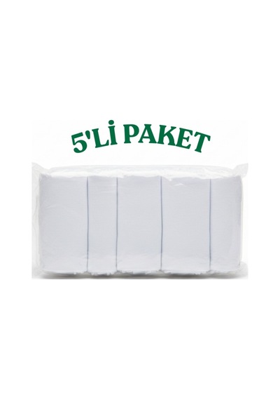 Underworld Ays Yıldız Erkek Pamuklu Beyaz Atlet 5 Li Paket Beyaz Beyaz
