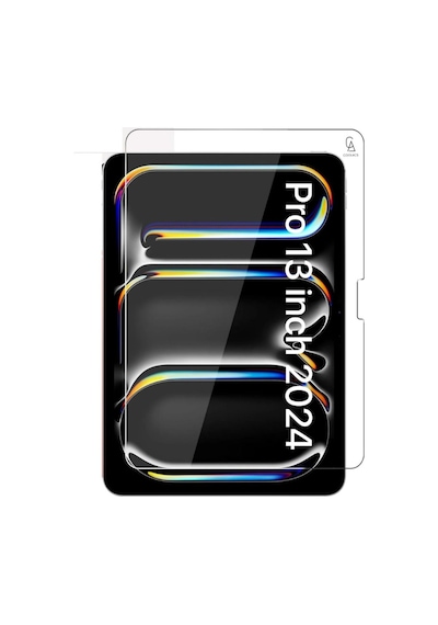 Apple Uyumlu iPad Pro 13 2024 M4 A2925-a2926 Tri Fold Kalemlikli Tablet Kılıfı Ekran Koruyucu Ve Kalem