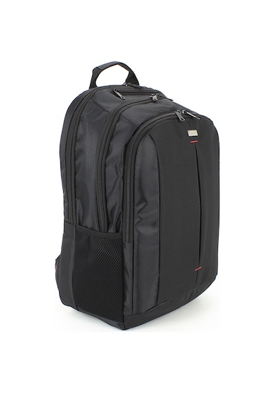 Case Club Siyah Sırt Çantası 17.3’’ Laptop Bölmeli Su Geçirmez Kumaş Siyah