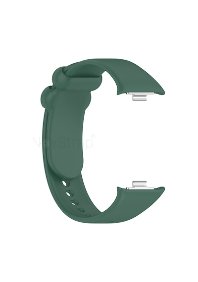 Novstrap Xiaomi Mi Band 8 Pro İle Uyumlu Kordon Kayış Yumuşak Silikon Klasik Kordon