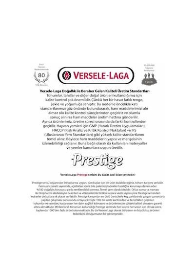 1 Kg Versele Lega Balli Kanarya Maması