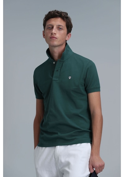 Lufian Erkek Laon Smart Polo Tişört 111040164 Yeşil