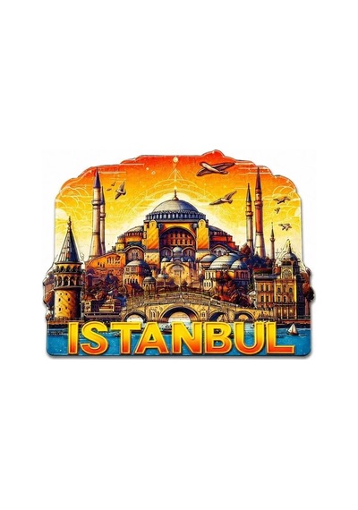 Ers İstanbul Temalı Silikon Buzdolapı Süsü Magnet Tcx5378