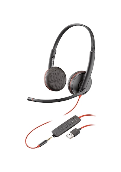 Plantronics Blackwire C3225 USB-A Kulak Üstü Kulaklık