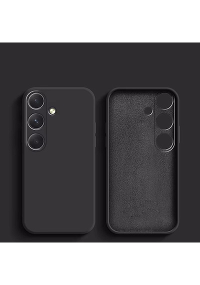Samsung Uyumlu Galaxy A16 Kılıf Lansman İçi Kadife Yumuşak Silikon Kapak