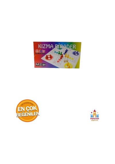 Kızma Birader - Akıl Zeka Ve Strateji Oyunu - Geleneksel Aile Oyunu - 3 Adet