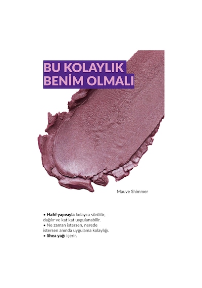 Avon Color Trend Stik Allık Mauve Shimmer