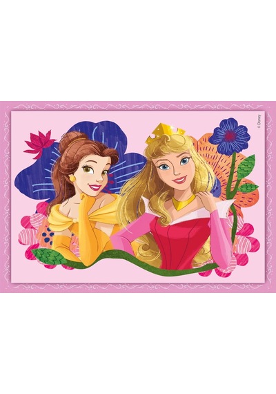 Clementoni 21517 Disney Princess 4 İn 1 Super Color Puzzle