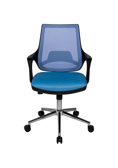 Ofisbazaar Buya Fileli Çalışma Koltuğu Ergonomik Şef Ve Toplantı Koltuğu Açık Mavi Mavi