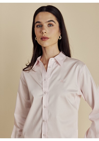 Brooks Brothers Pembe Kadın Gömlek Bbss26fsh001